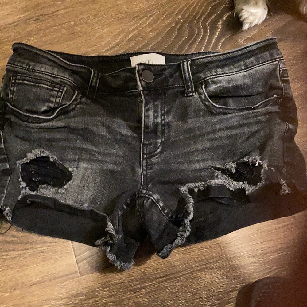 BKE denim shorts